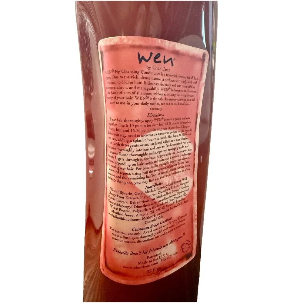 WEN Fig Cleansing Conditioner 32 oz Discontinued Chaz Dean Hair Care